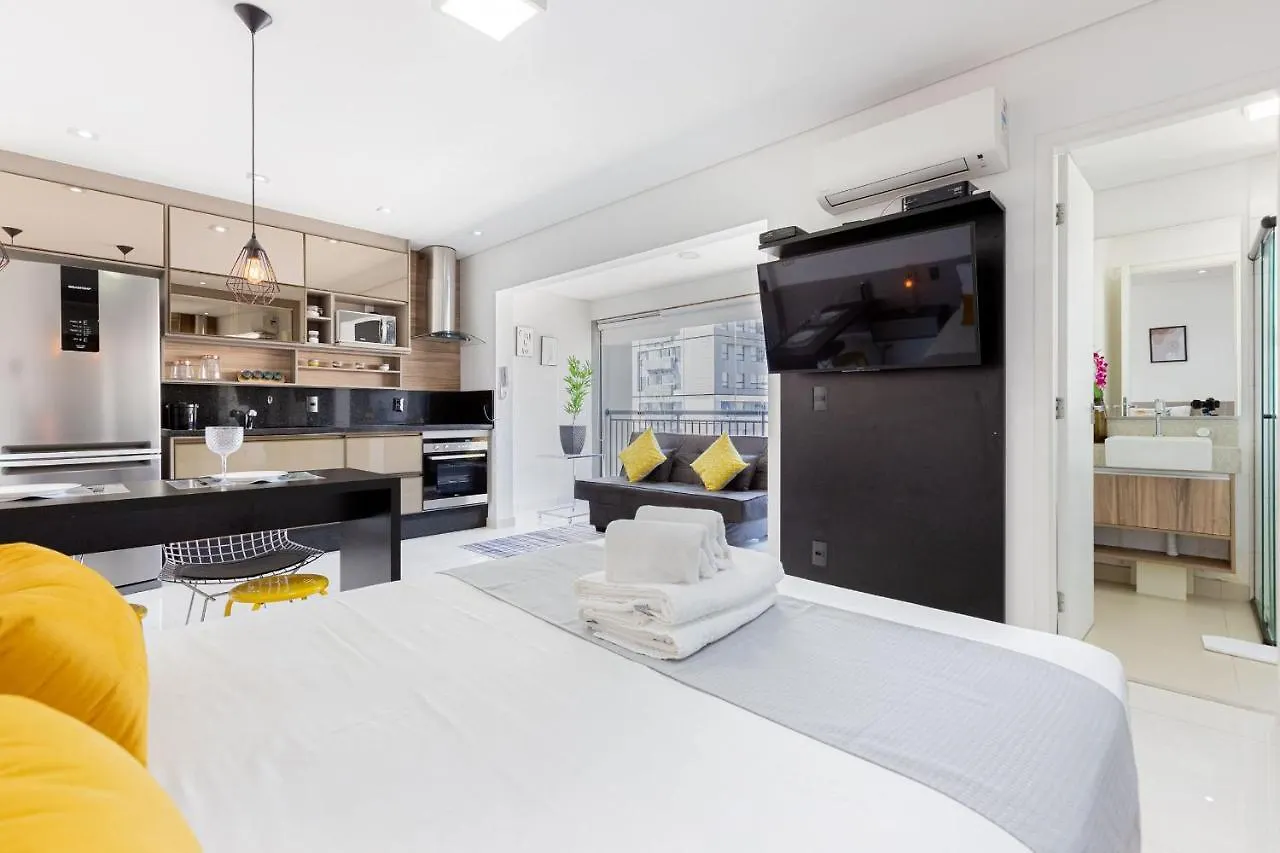 Appartement Easy Star - Studio Amplo E Confortavel No Campo Belo - Np01G à São Paulo 0*,  Brésil