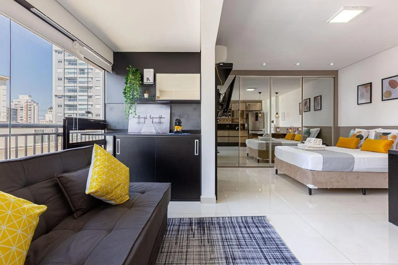 Appartement Easy Star - Studio Amplo E Confortavel No Campo Belo - Np01G à São Paulo